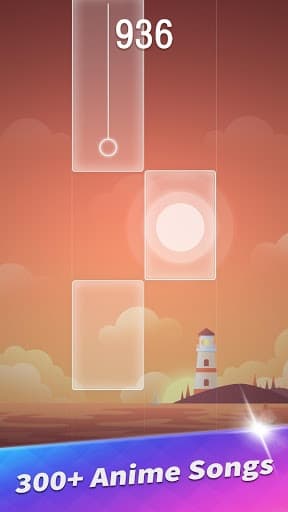 Anime Tiles: Piano Music screenshot 2