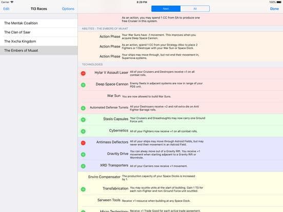 TI3 Race Sheet