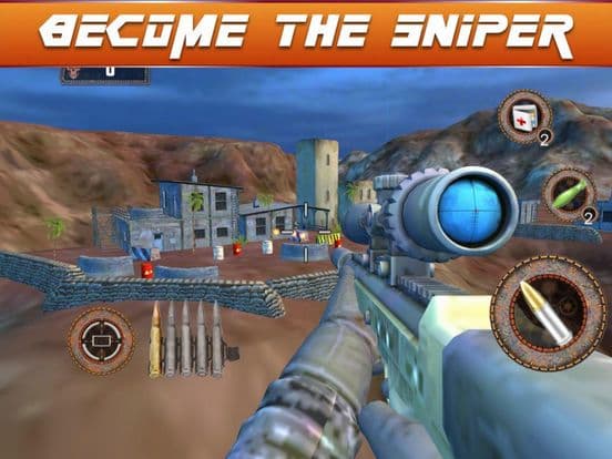 Sniper Fury 3D Assassin War screenshot 3