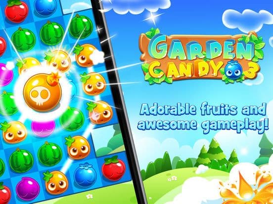 Fruit Splash Flower Blossom Candy Garden 3 screenshot 2