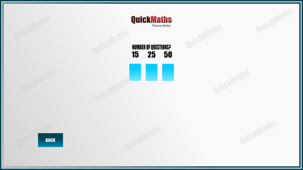 Quick Maths Suite