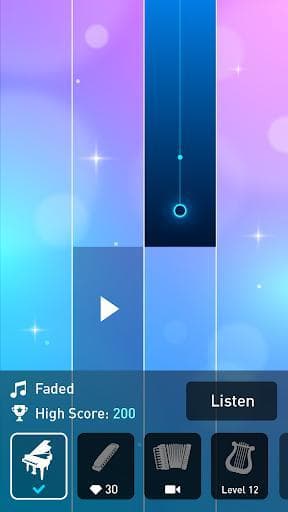 Piano Music Tiles 2 - Songs, Instruments & Games screenshot 3