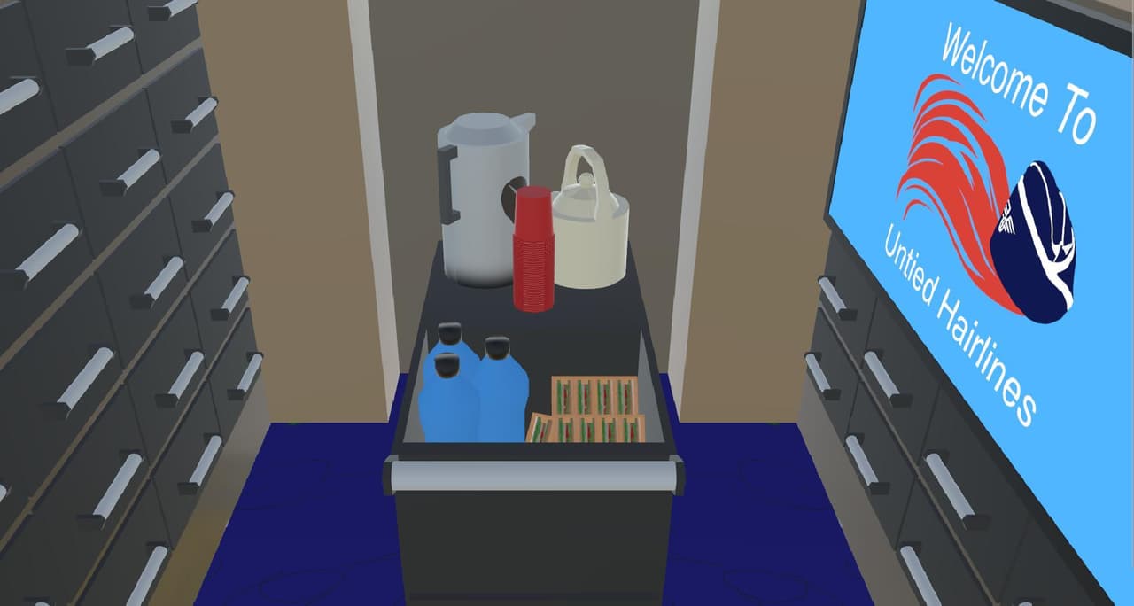 Cabin Crew Crowd Control VR screenshot 2