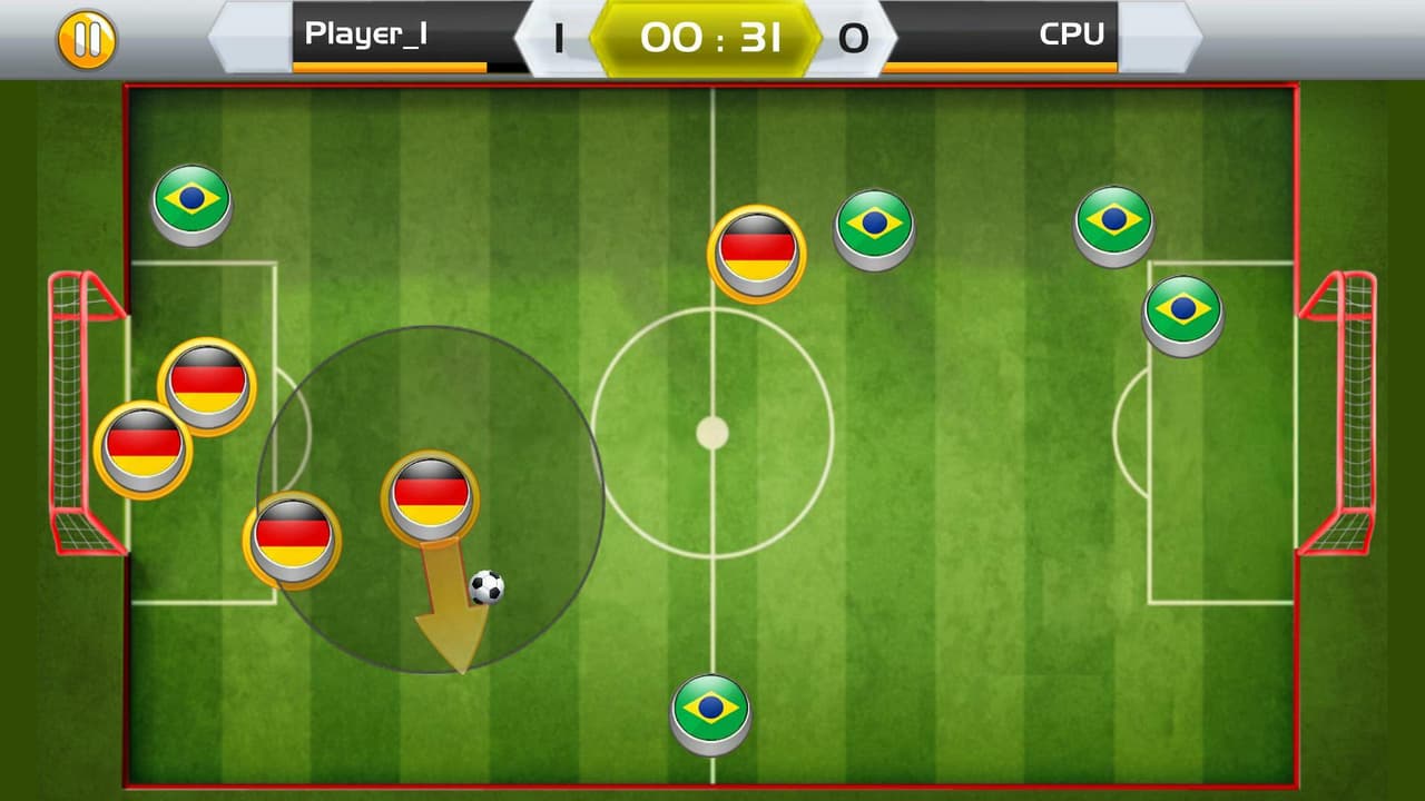 Finger Soccer Game