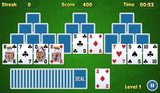 TriPeaks Solitaire Challenge screenshot 4