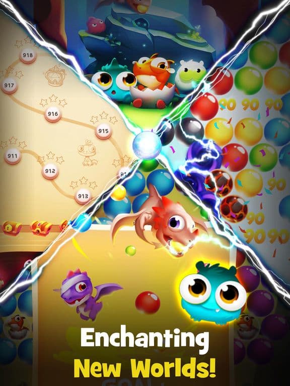 Dragon Pop - Bubble Shooter screenshot 4