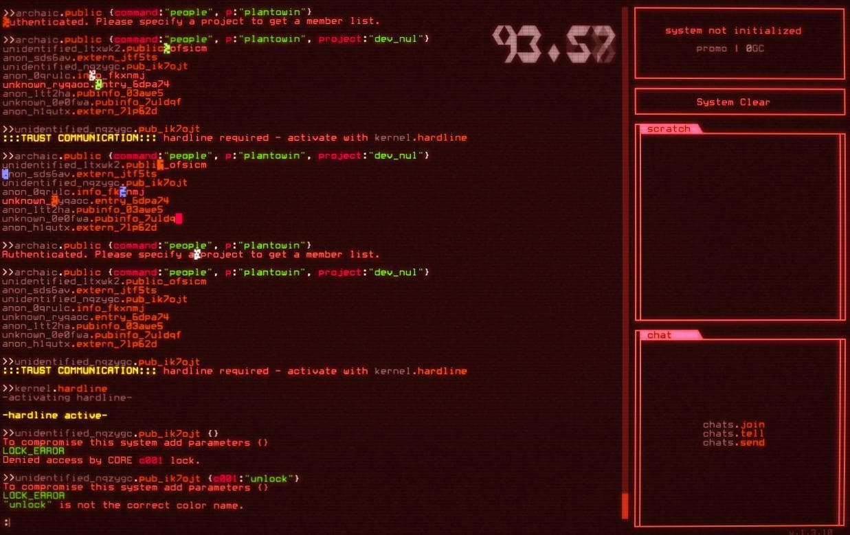 hackmud (itch) screenshot 2