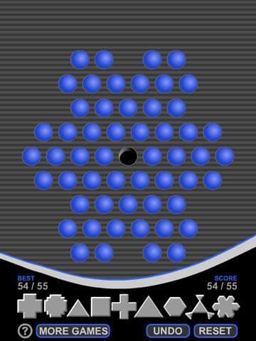 Peg Solitaire by CleverMedia screenshot 4