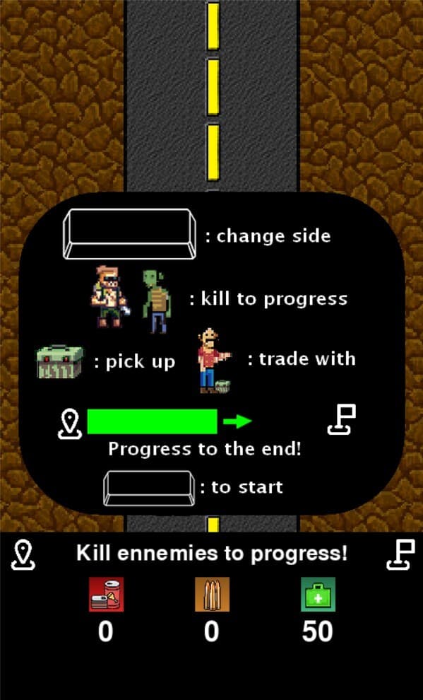 Zombie Highway: Road to Safety screenshot 2