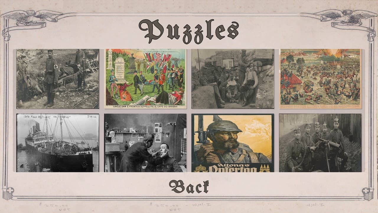 Historical Jigsaw Puzzle: World War I