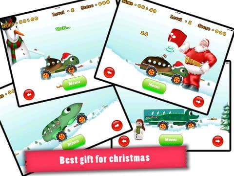 Animal Trucks in Christmas screenshot 2