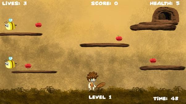 Prehistoric Caveman screenshot 2