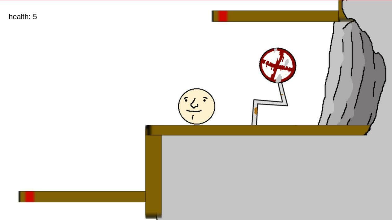 person-man climbs a mountain (extremely early demo) screenshot 2