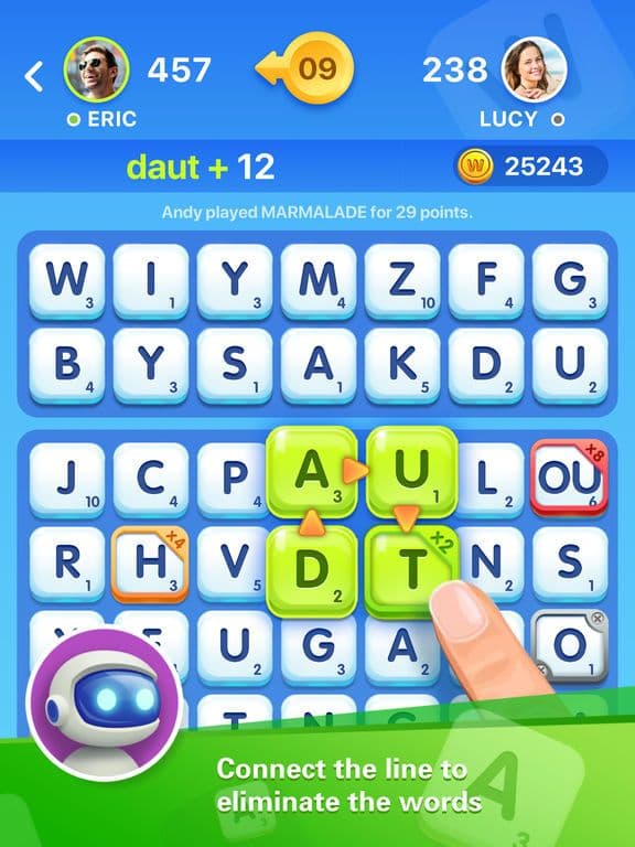 Word Crush - Social Game screenshot 2