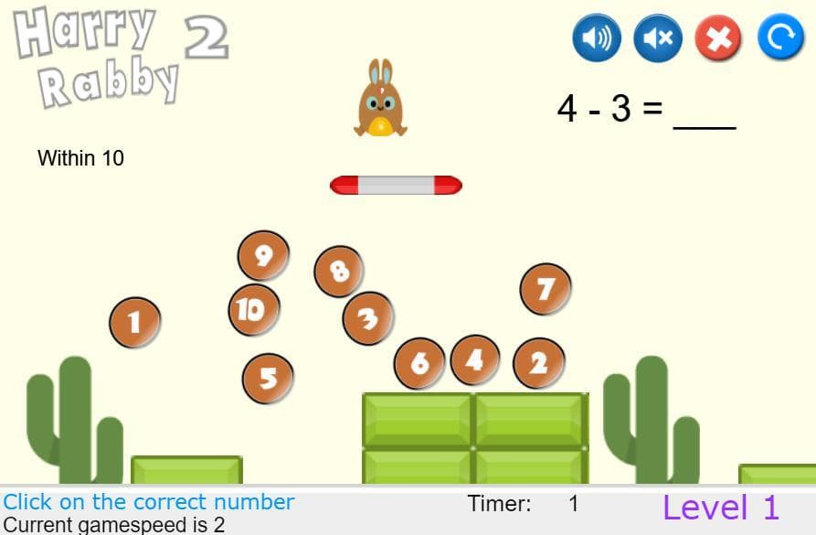 HarryRabby Preschool Math - Subtraction within 10 screenshot 2