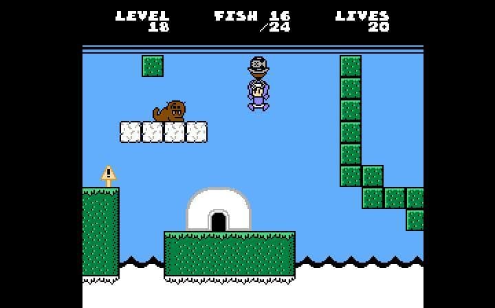 Eskimo Bob: Starring Alfonzo for NES screenshot 5