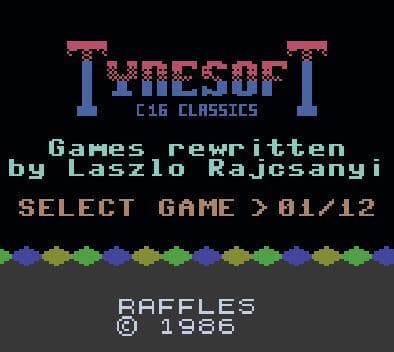 Tynesoft Commodore 16 Classics (Physical Release) screenshot 2