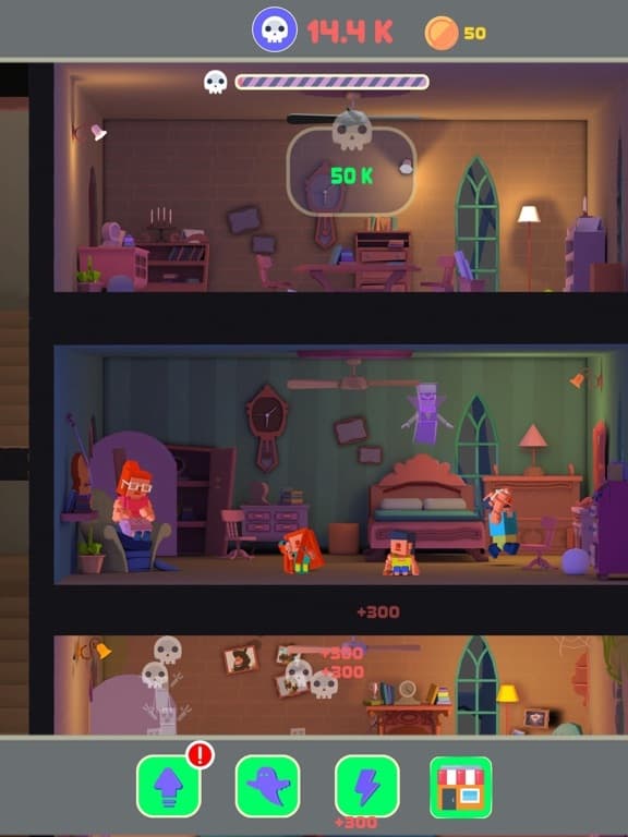 Idle Haunted House screenshot 3