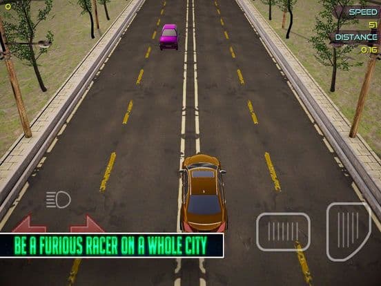 Racing in Traffic: Nice Car Sp screenshot 2