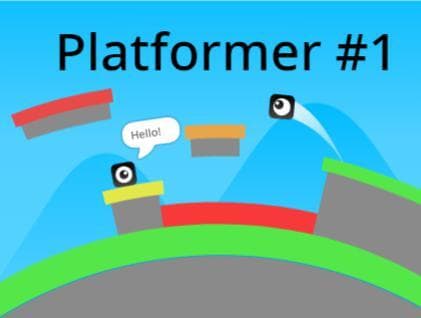 Platformer Game (Game Maker factory) screenshot 2