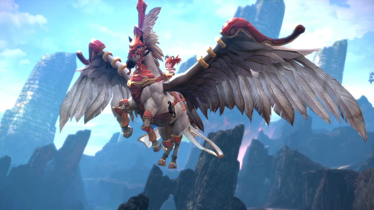TERA: Winterwing Pegasus screenshot 2