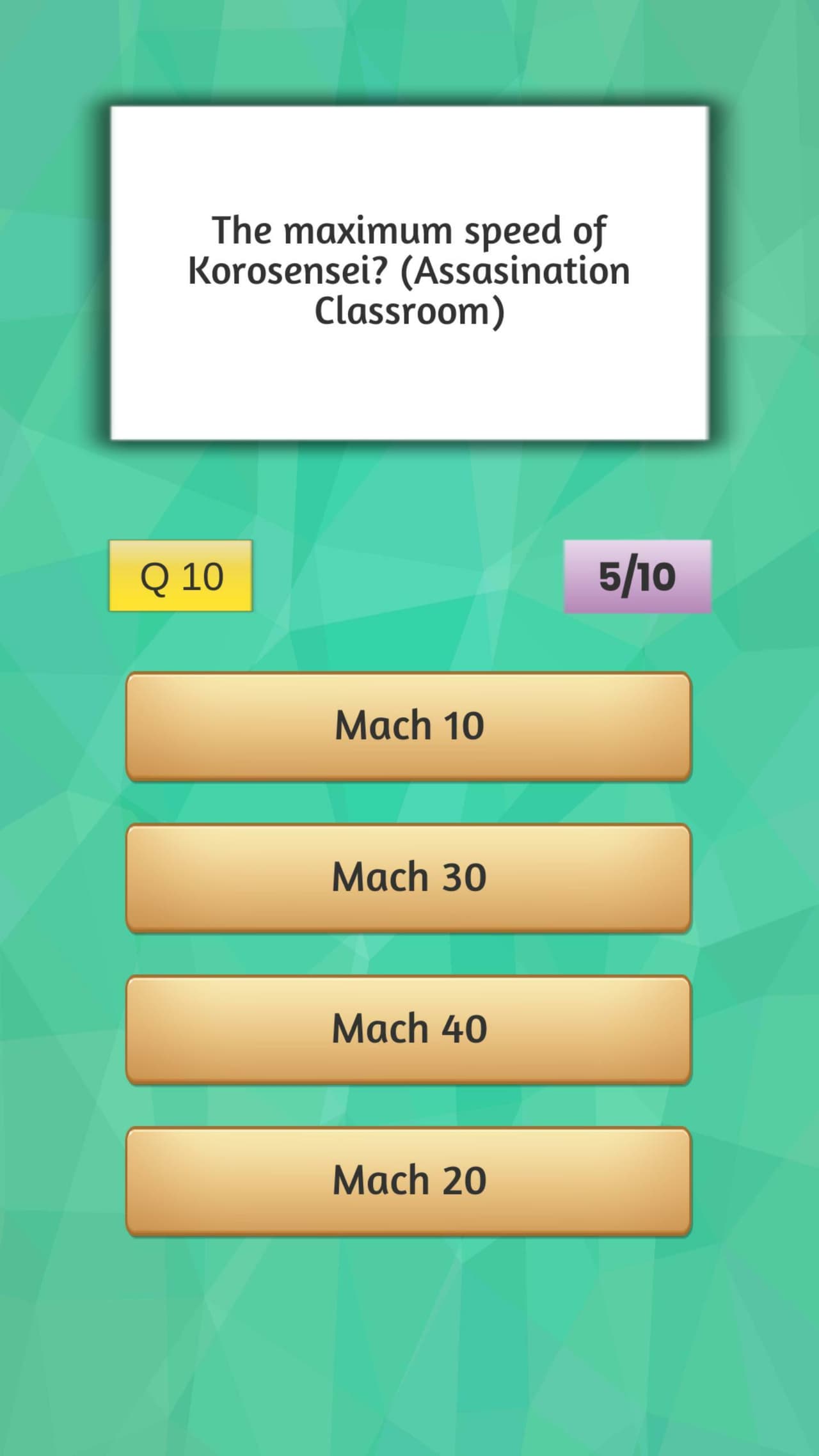 Anime Quiz (WBhlietue) screenshot 5