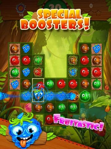 Jungle Jam - Juicy Fruit Match-3 Game screenshot 4