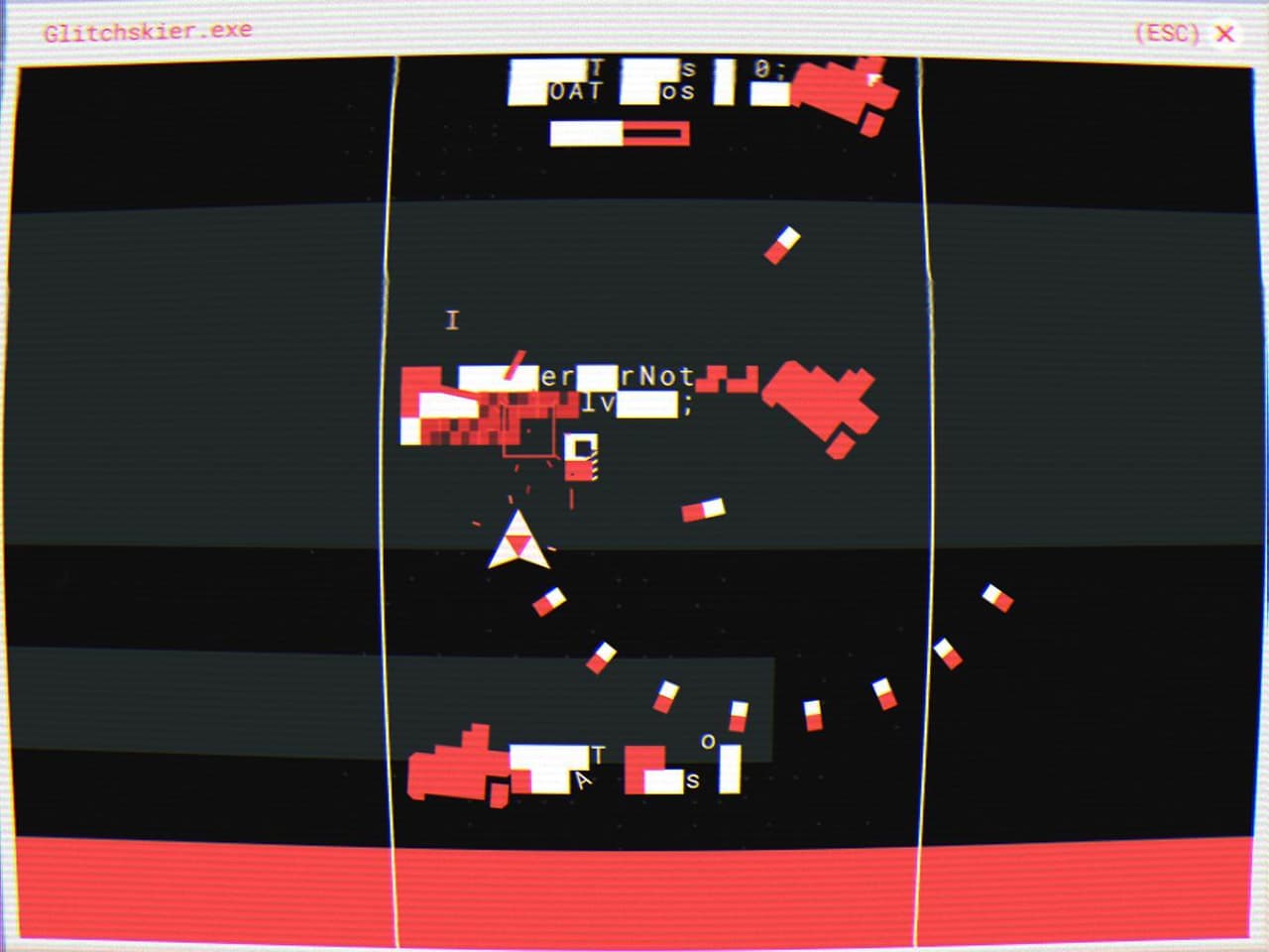 Glitchskier (itch) screenshot 3