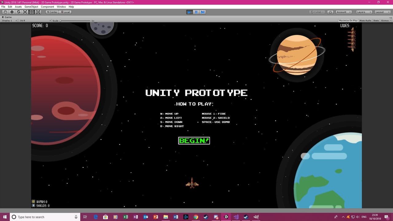 Space Invaders (itch) (ZyaxitronED) screenshot 2