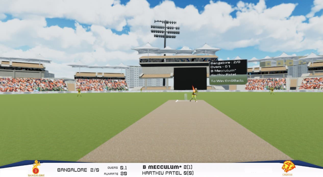 VRiczat - The Virtual Reality Cricket Game screenshot 3
