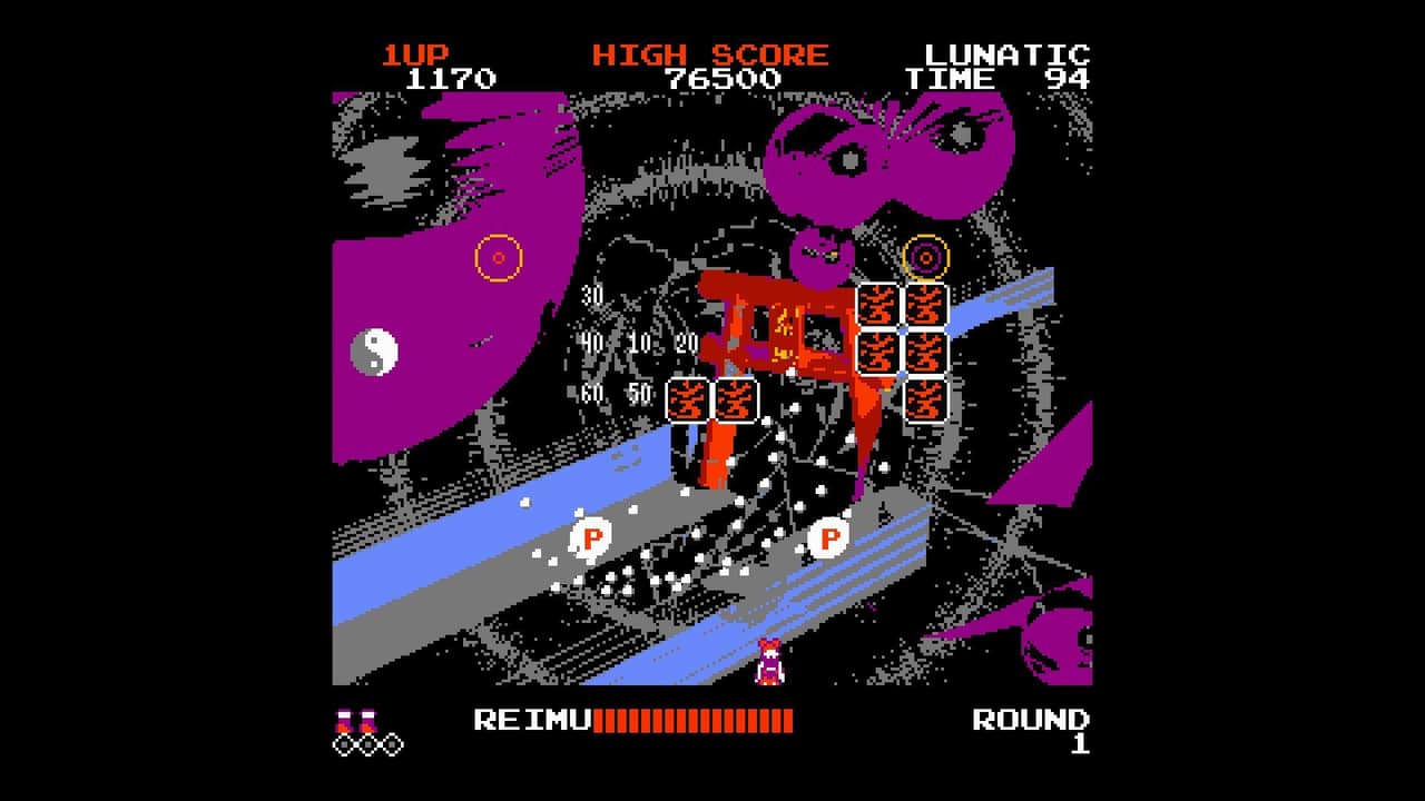 Touhou 1: The Highly Responsive to Prayers NES Demake screenshot 2