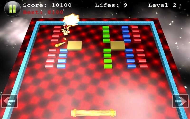 Block Smasher - 3D Arcade Action Reaction Brick Breaker Game screenshot 4
