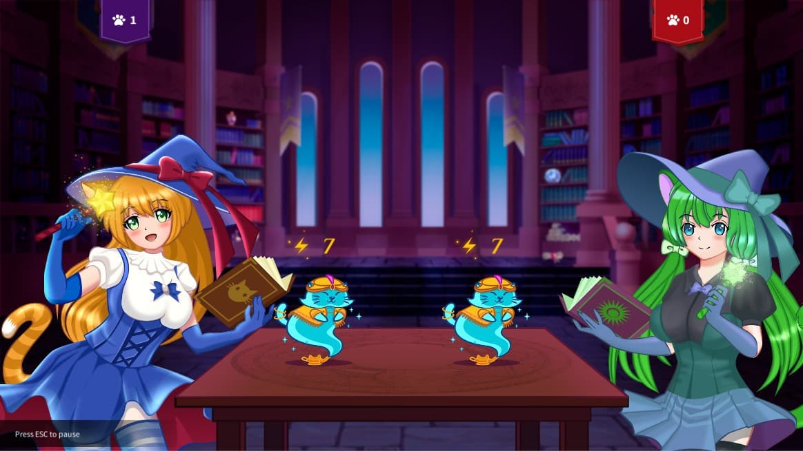 Catgirl Magic: Furry Duel