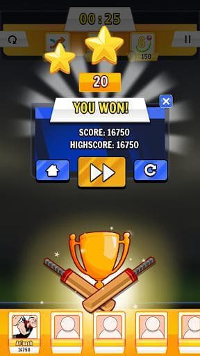 Cricket Tile Match screenshot 5