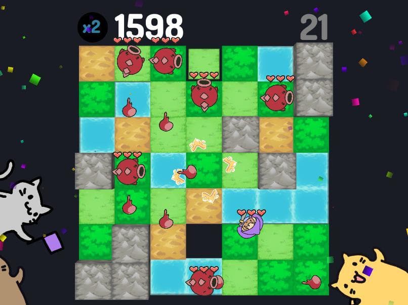 Block Drop Monster Chop