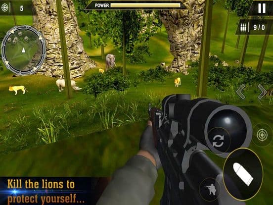 FBA Hunting Angry Lion: Hard C