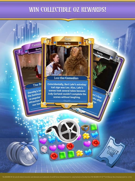 The Wizard of Oz Magic Match 3 screenshot 4