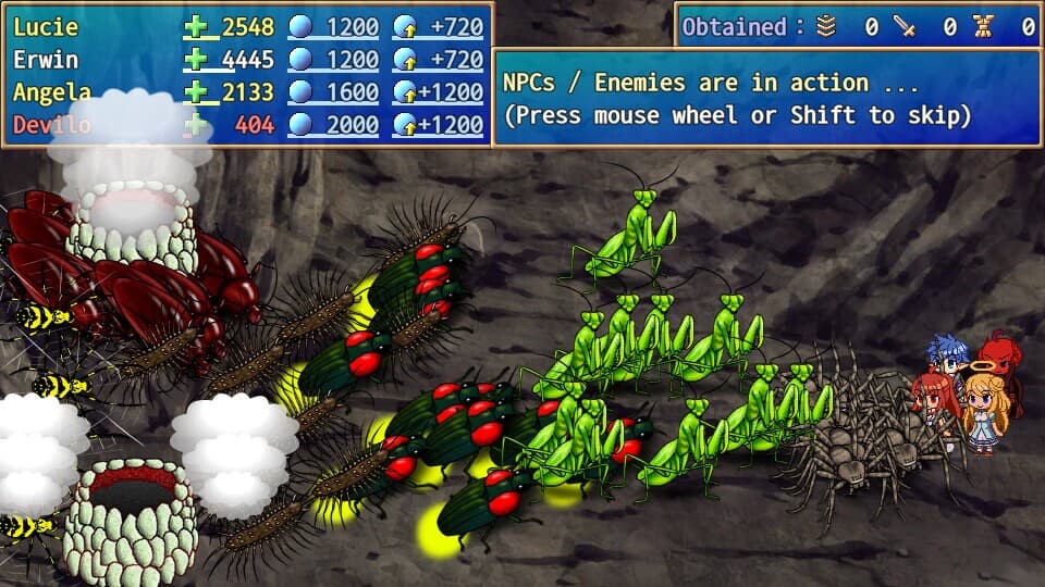 Underground Defense Force -Sword and Sorcery and Swarm of Insects screenshot 3