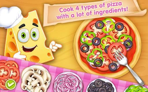 Making Pizza for Kids, Toddlers - Educational Game screenshot 4
