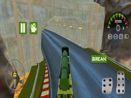 Desert Army Cargo Supply truck screenshot 5
