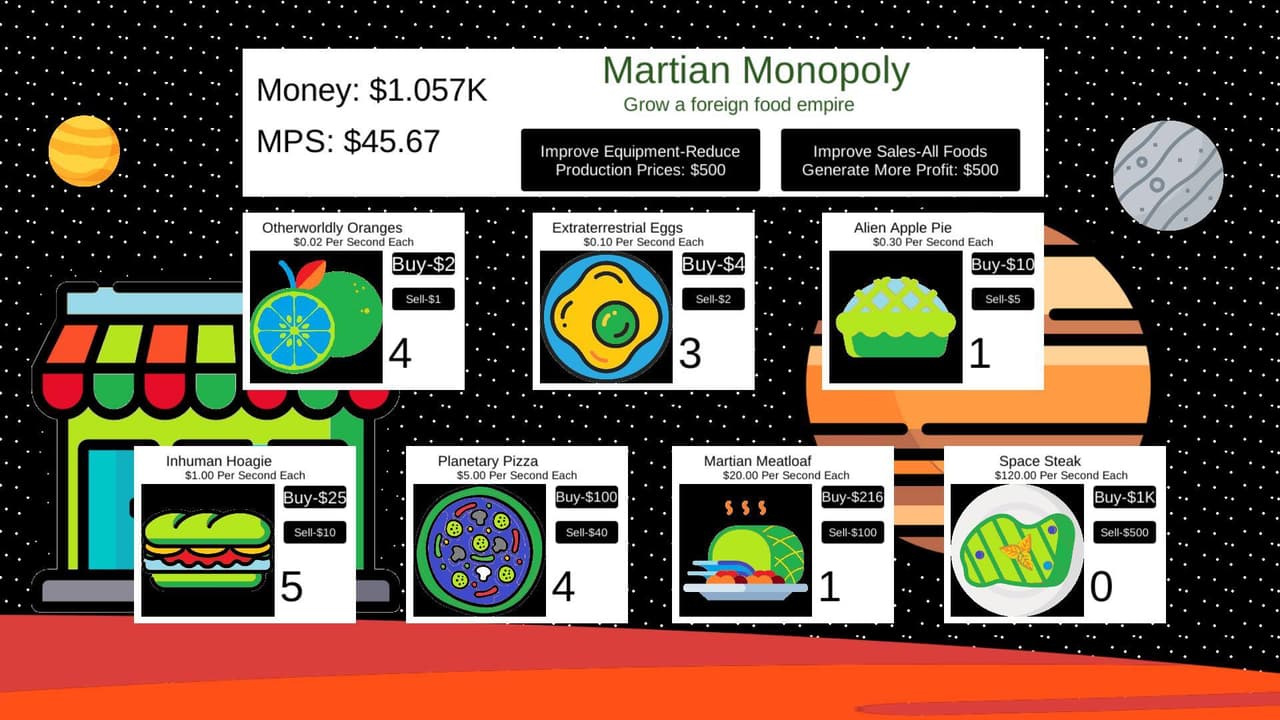 Martian Monopoly screenshot 4