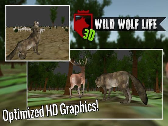 Wild Wolf Life 3D screenshot 4