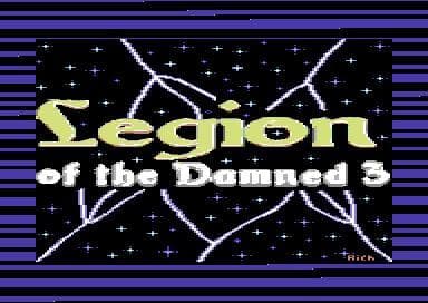 Legion of the Damned 3 (Commodore 64) screenshot 2