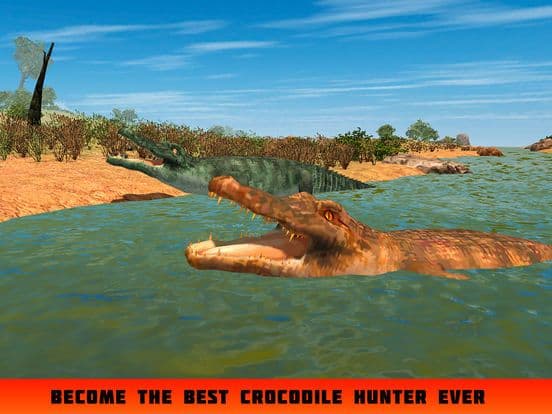 Hungry Alligator Attack Simulator 3D Full screenshot 2
