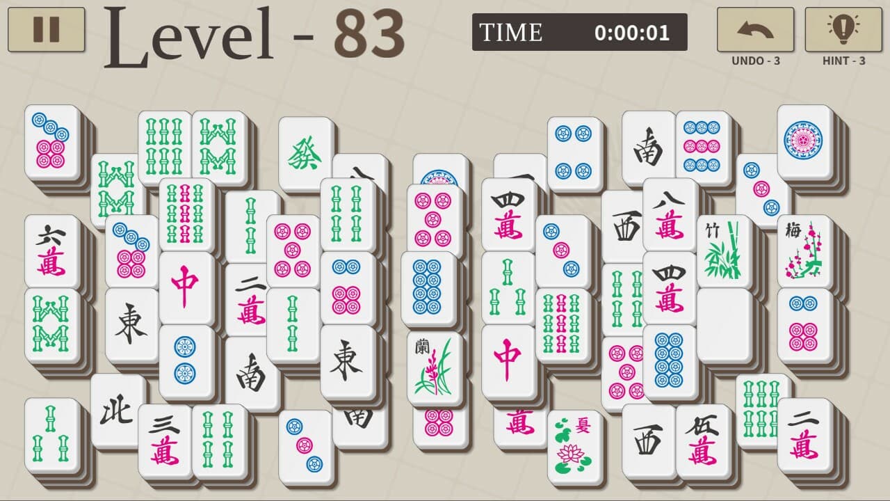 Mahjong Solitaire 100 screenshot 2