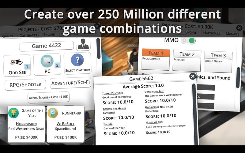 Game Studio Tycoon 3 - The Ultimate Gaming Business Simulation screenshot 4