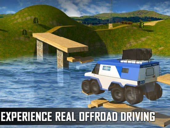 Off-Road Centipede Truck Driving Simulator 3D Game