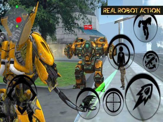 Futuristic Robot Fighting War screenshot 3