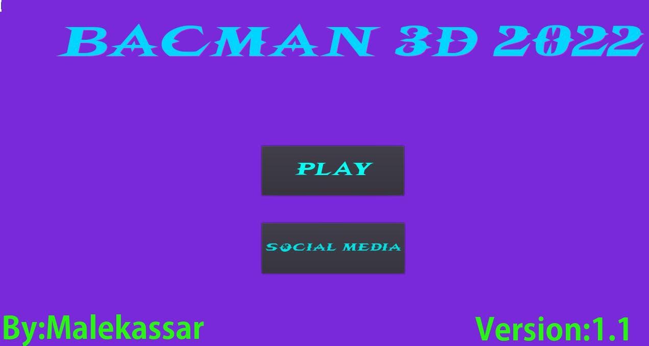 Bac-Man 3D 2022 screenshot 2