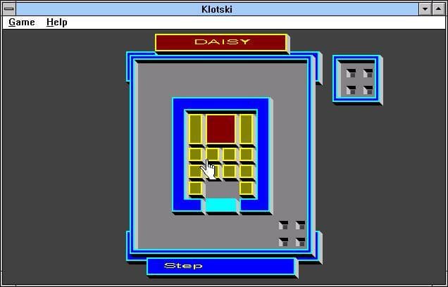 Klotski (1991) screenshot 2